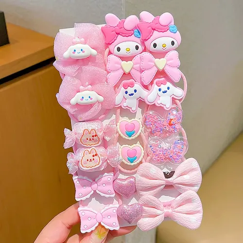 Bonitos Accesorios Para El Cabello Kuromi Para Niñas, Lindas
