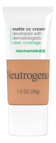 Neutrogena Matte Cc Cream Niacinamida B3 Corrector De Color
