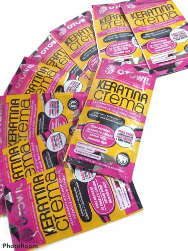 Keratina Crema Otowil Para Nutrición Brillo Intenso X 24 U