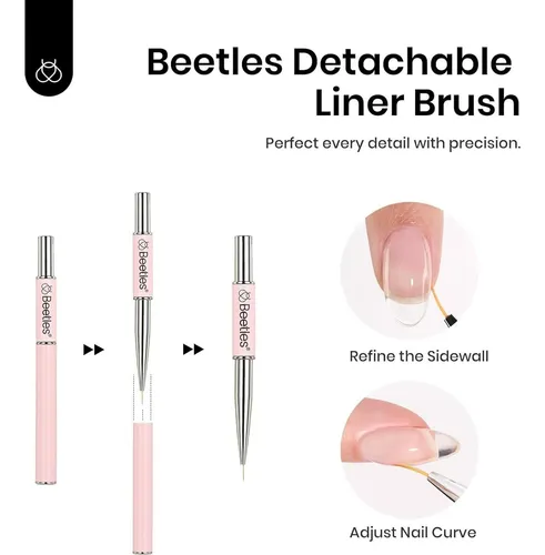 Beetles Kit De Gel Builder 15 Ml Hema-free Para Uñas, 2