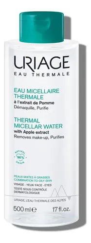 Agua Micelar Uriage Con Extracto De Manzana 500 Ml Para Piel