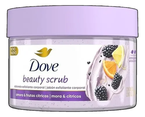 Jabón Exfoliante Dove Mora Y Frutas Cítricas 280g