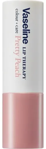 Bálsamo Labial Vaseline Lip Therapy Pretty Peach Con Color
