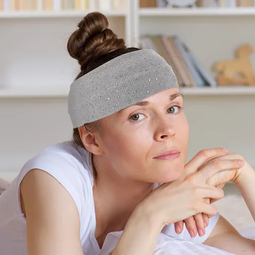 3 Diademas Con Diamantes De Imitación Para Mujer: Pelo Ancho