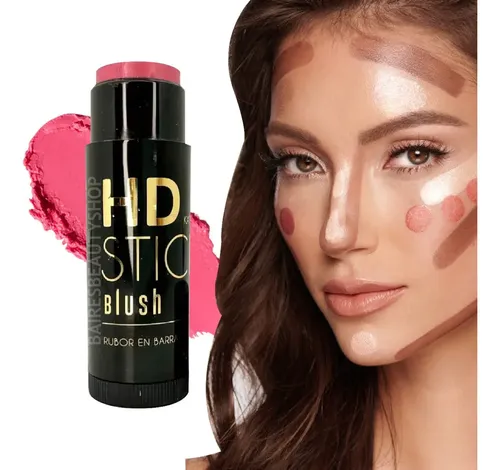 Stick Hd Blush Rubor en Barra Katalia Tono del Maquillaje Rose 1 Unidad