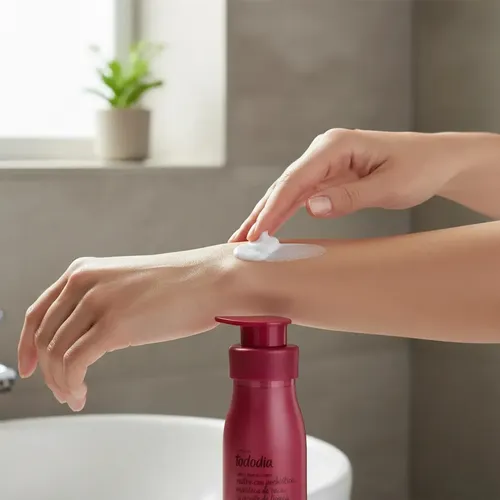 Crema Hidratante Corporal Cereza Y Avellana Tododía Natura