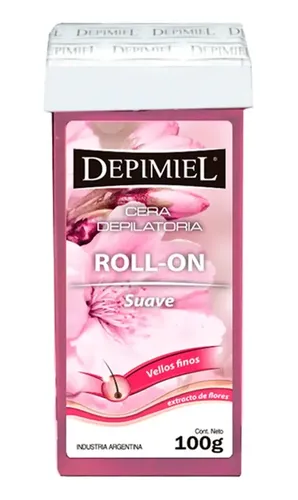 Roll On Cera Depilatoria Depimiel Suave 100gr
