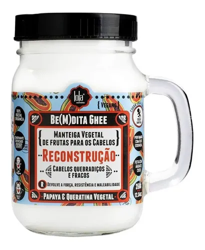 Manteca Capilar Mascara Bemdita Ghee Lola Reconstruccion