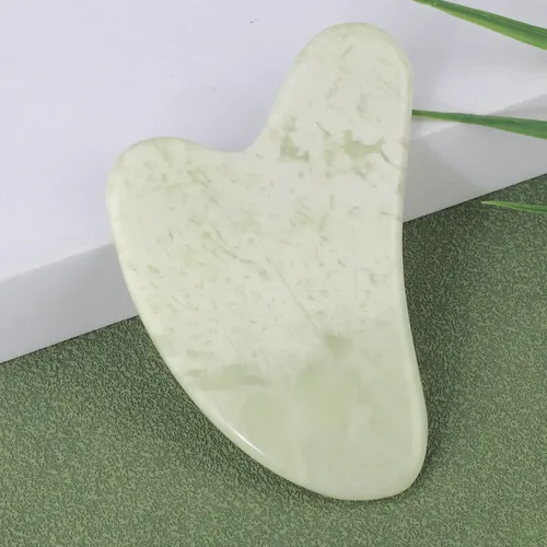 Jade Gua Roller Stone Natural Body Sha Cuello Face Natural