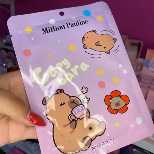 Spa Facial Para Niñas Pack X6 Mascarillas Capybara
