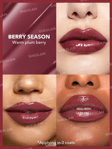 Sheglam Brillo Labial Pout-perfect – Berry Season Berry Season