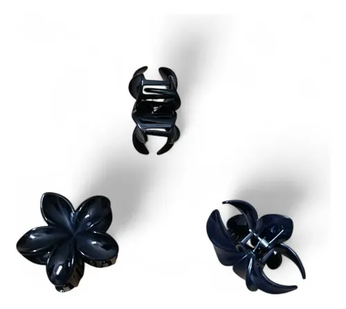 Broche Hebilla Pelo Grande Modelo Hawaiana Pack X 6 Unidades