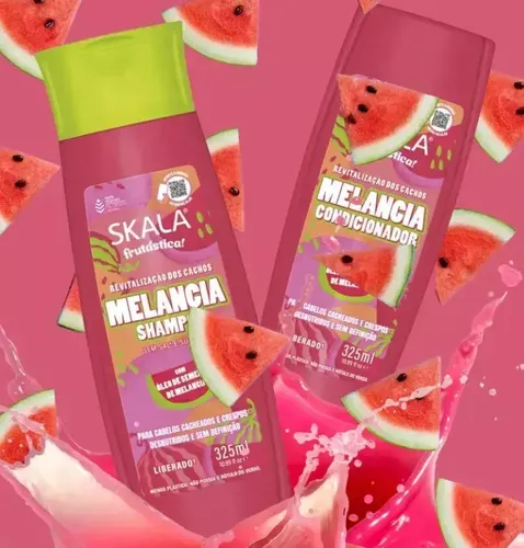 Kit Skala Frutastica Shampoo Y Acondicionador Melancia