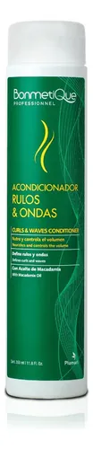 Kit Rulos Ondas Shampoo Acondicionador Activador Bonmetique