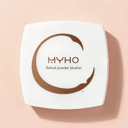 Compacto Cuadrado Rubor Horneado Ideal Para Maquillaje De Of