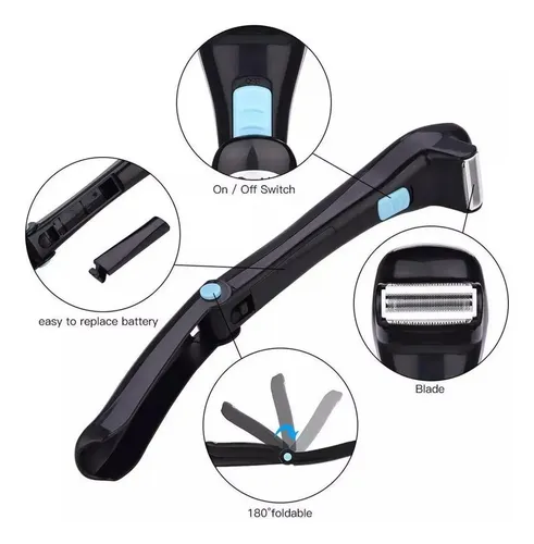 Cortadora De Vello Corporal Y Espalda Para Hombre