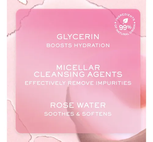 Desmaquillante Nuxe Very Rose Micelar Water, 6.7 Onzas Líqui