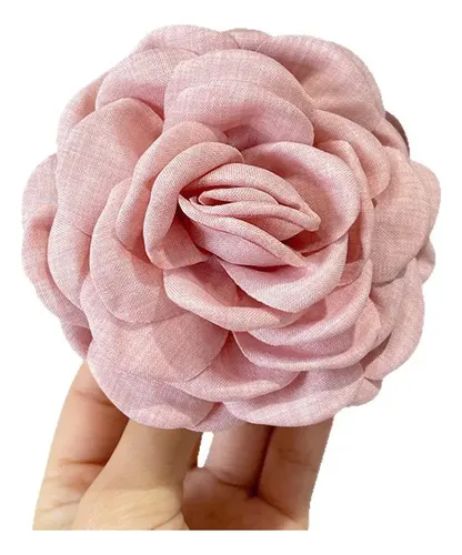 Pinza De Pelo Rosa Con Flor Para Mujer 2026
