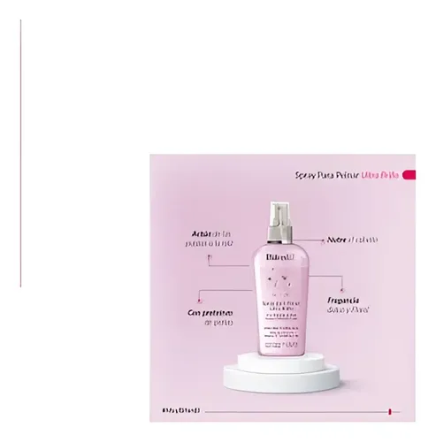 Biferdil Spray Peinar Ultra Brillo Proteínas De Perla 150 Ml