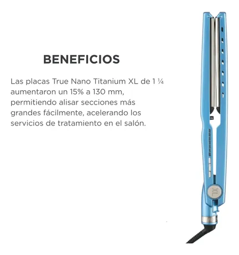 Plancha 9091 Nano Titanium Xl Babyliss Pro