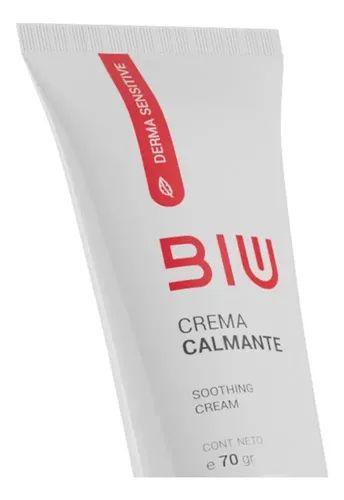 Biu Crema Calmante Derma Sensitive 70g Piel Reactiva Tipo de piel Sensible