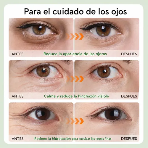 Parches Para Ojos Té Verde Anti Ojeras 30 Pares