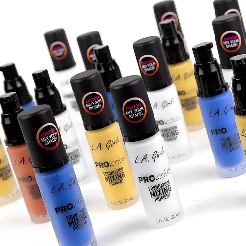Base de Maquillaje Líquida L.A. Girl PRO.color Naranja 30mL Alta Cobertura