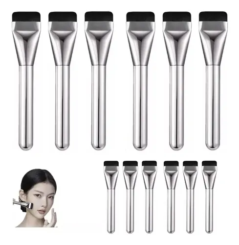 Set De 12 Pinzas De Maquillaje Profesional