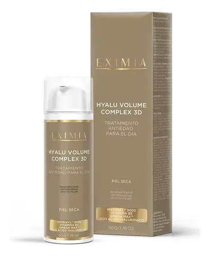 Eximia Hyalu Volume Complex 3d Crema Antiedad Piel Seca 50g Momento de aplicación Día