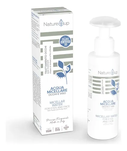 Agua Micelar 150ml Nature Up 100%organico, Vegano