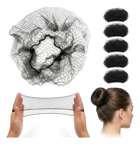 80 Mallas Elásticas Invisibles Para Cabello, Accesorio
