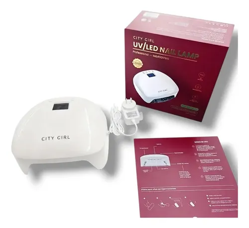 Cabina Uñas Uv Led Profesional City Girl 501pro