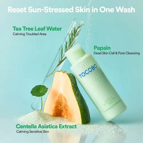 Tocobo Cica Ferment Enzimas Polvo Limpiador Facial 50 G