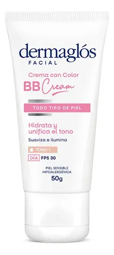 Dermaglós Facial Bb Cream Con Fps30 Hidratante Iluminadora