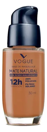 Base de Maquillaje Mate Natural Tono Canela Vogue