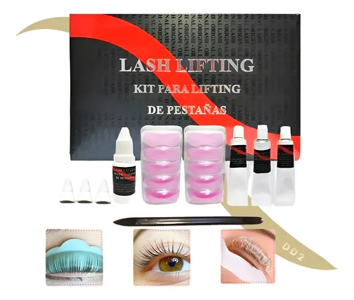 Kit Lifting De Pestaña Lash Lift Bigudies 100 Servicios