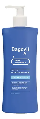 Emulsión Bagóvit Nutritiva para Piel Extra Seca con Dosificador 350 g