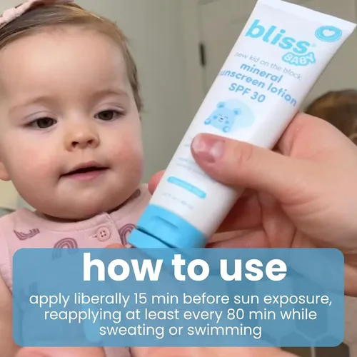 Protector Solar Infantil Spf 30 Bliss Mineral Vegano
