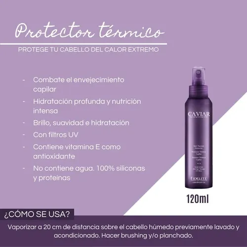 Protector Termico Anti Age Caviar Fidelite 120ml
