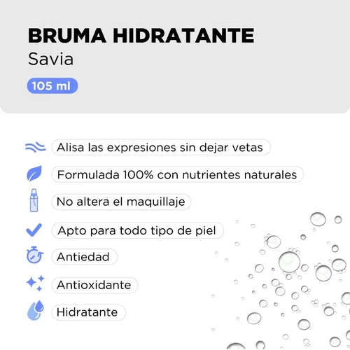 Savia | Bruma Hidratante Anti-edad Tipo De Piel Normal