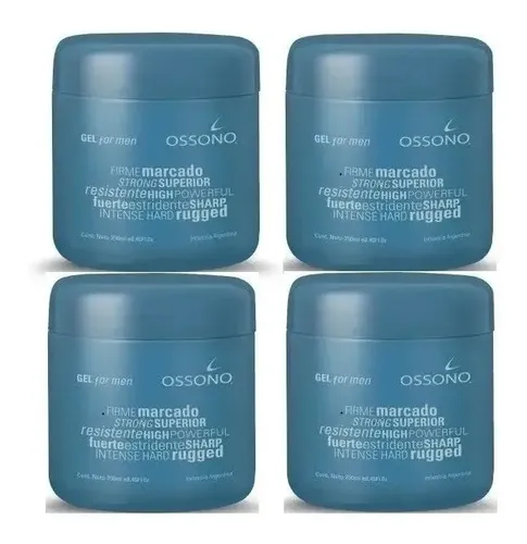 4 Gel For Men Ossono High Powerfull X 250 Grs
