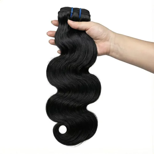 Extensiones De Cabello Humano Ondulado Cuerpo 30cm Para Muje