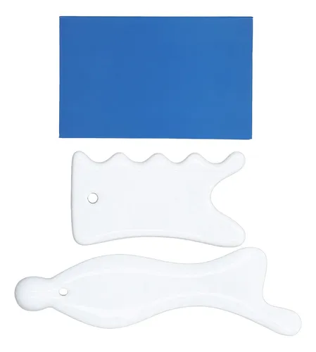 Face Gua Sha Tools, 2 Unidades, Cerámicas Faciales, Mejoran