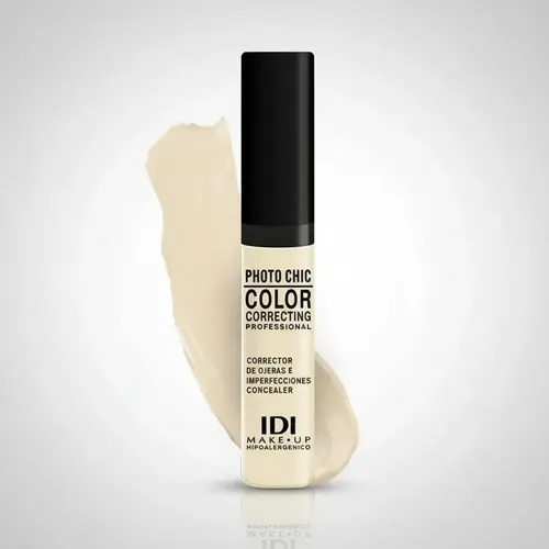Corrector Líquido Idi Make Up Photo Chic Tono 07 Ivory