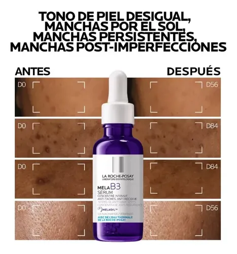 La Roche Posay Mela B3 Serum Manchas Oscuras Tono Desigual Momento de aplicación Día/Noche Tipo de piel Todo tipo de piel