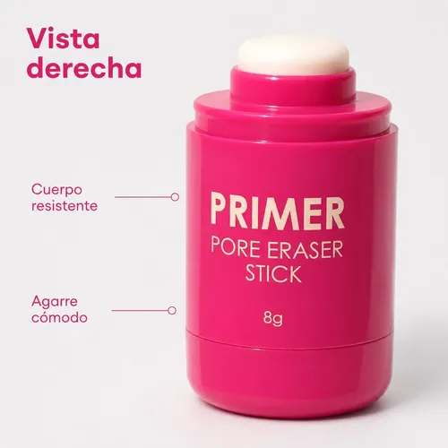 Primer Facial En Barra Borrador De Poros 8g Crema &*