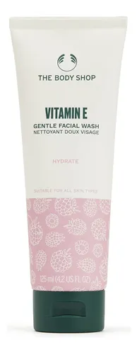The Body Shop Vitamin E Gentle Facial Wash, For All Skin Unscented-4.2 Ounce (pack Of 1)