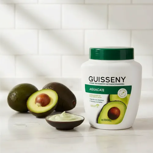 Mascara Capilar Tratamiento Crema De Aguacate X 1k Guisseny