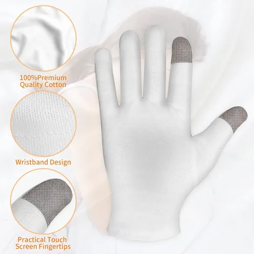 Guantes Y Medias Humectantes Para Piel Seca Y Agrietada