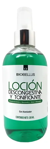 Locion Descongestiva Tonificante X250 C/atomizador Biobellus